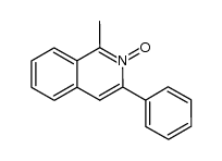 1-methyl-3-phenylisoquinoline 2-oxide结构式