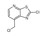 2-chloro-7-(chloromethyl)thiazolo[5,4-b]pyridine结构式