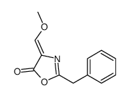2-benzyl-4-(methoxymethylidene)-1,3-oxazol-5-one Structure