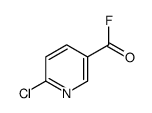 3-Pyridinecarbonyl fluoride, 6-chloro- (9CI)结构式