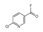 3-Pyridinecarbonyl fluoride, 6-chloro- (9CI) structure