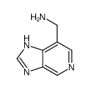 3H-imidazo[4,5-c]pyridin-7-ylmethanamine Structure