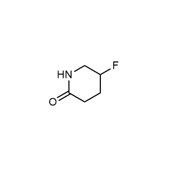 5-Fluoropiperidin-2-one Structure