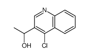 1-(4-chloroquinolin-3-yl)-ethanol结构式