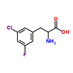 3-CHLORO-5-FLUORO-DL-PHENYLALANINE图片