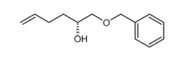 (R)-1-(benzyloxy)hex-5-en-2-ol结构式