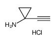 1-乙炔环丙烷胺盐酸盐结构式