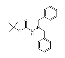 N2-Dibenzyl-N1-t-butoxycarbonylhydrazin Structure