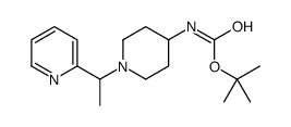 [1-(1-Pyridin-2-yl-ethyl)-piperidin-4-yl]-carbamic acid tert-butyl ester图片