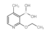 2-Ethoxy-4-methylpyridine-3-boronic acid Structure