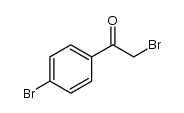 2-BROMO-1-(4-BROMOPHENYL)-ETHANONE结构式