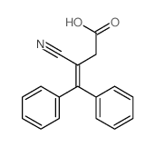 3-Butenoic acid,3-cyano-4,4-diphenyl- picture