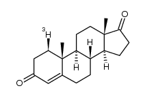 [1β-3H]-4-androstene-3,17-dione Structure