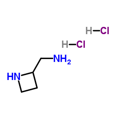 azetidin-2-ylmethanamine dihydrochloride structure