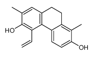 5-ethenyl-1,7-dimethyl-9,10-dihydrophenanthrene-2,6-diol Structure