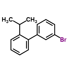 3'-Bromo-2-isopropylbiphenyl Structure