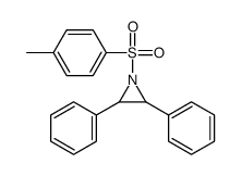 1-(p-Tolylsulfonyl)-2,3-diphenylaziridine structure