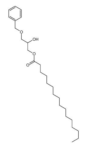 1-Palmitoyl-3-O-benzyl-rac-glycerol Structure
