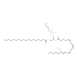 1-Stearoyl-2-15(S)-HpETE-sn-glycero-3-PE结构式