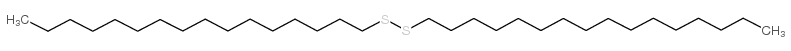 Disulfide, dihexadecyl structure