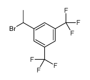 1-(1-bromoethyl)-3,5-bis-trifluoromethyl-benzene结构式