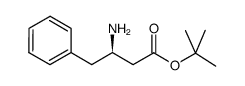 (R)-TERT-BUTYL 3-AMINO-4-PHENYLBUTANOATE structure