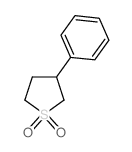 Thiophene,tetrahydro-3-phenyl-, 1,1-dioxide结构式