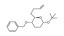 tert-butyl 4-O-benzyl-2,3,6,7,8,9-hexadeoxy-α-D-erythro-non-8-enopyranoside Structure