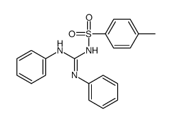 2-(4-methylphenyl)sulfonyl-1,3-diphenylguanidine Structure