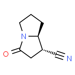 1H-Pyrrolizine-1-carbonitrile,hexahydro-3-oxo-,cis-(9CI) picture