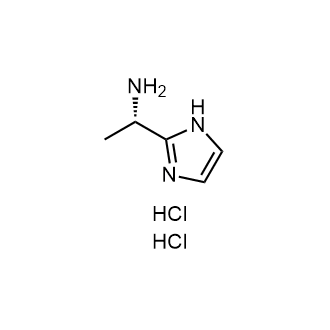 (S)-1-(1H-咪唑-2-基)乙烷-1-胺二盐酸盐结构式