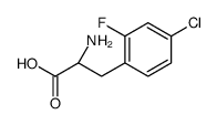 L-2-Fluoro-4-chlorophe结构式