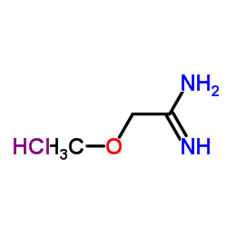 2-Methoxyethanimidamide hydrochloride (1:1) Structure