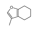 3-methyl-4,5,6,7-tetrahydro-1-benzofuran Structure