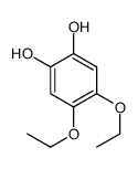 4,5-diethoxybenzene-1,2-diol结构式