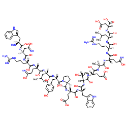 Melanocyte Protein PMEL 17 (44-59) (human, bovine, mouse) acetate salt结构式