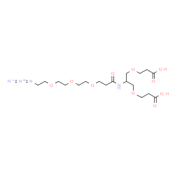 2-(Azido-PEG3-amido)-1,3-bis(carboxylethoxy)propane picture