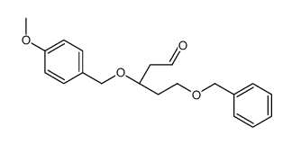 (3S)-3-[(4-methoxyphenyl)methoxy]-5-phenylmethoxypentanal Structure