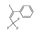 (E)-(3,3,3-trifluoro-1-iodoprop-1-enyl)benzene Structure