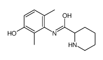 N-(3-Hydroxy-2,6-dimethylphenyl)-2-piperidinecarboxamide结构式