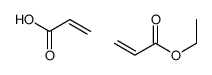 POLY(ETHYL ACRYLATE/ACRYLIC ACID) structure