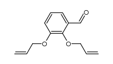 2,3-diallyloxy-benzaldehyde Structure