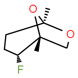 6,8-Dioxabicyclo[3.2.1]octane,2-fluoro-1,5-dimethyl-,(1R,2R,5R)-(9CI)结构式