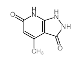1H-Pyrazolo[3,4-b]pyridine-3,6(2H,7H)-dione,4-methyl- Structure