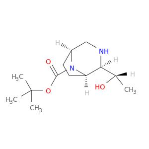 tert-butyl (1R,2R,5S)-2-[(1S)-1-hydroxyethyl]-3,8-diazabicyclo[3.2.1]octane-8-carboxylate图片