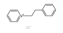 1-(2-苯乙基)吡啶嗡氯化物结构式