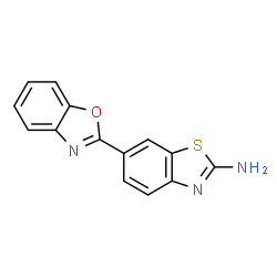 6-BENZOOXAZOL-2-YL-BENZOTHIAZOL-2-YLAMINE结构式