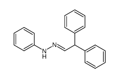 diphenyl-acetaldehyde phenylhydrazone Structure