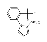 1-[2-(trifluoromethyl)phenyl]-1h-pyrrole-2-carbaldehyde structure