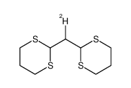 Bis(1,3-dithian-2-yl)methane-d structure